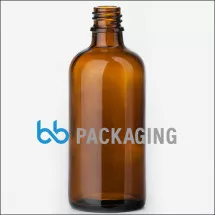 STAKLENA BOČICA  ST BOČICA AD 18 mm  100 ml  braon - BB Packaging - 1