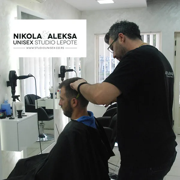 Muško šišanje i pranje NIKOLA & ALEKSA - Nikola & Aleksa Unisex Studio lepote - 2
