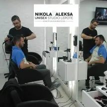 Muško šišanje i pranje NIKOLA & ALEKSA - Nikola & Aleksa Unisex Studio lepote - 1