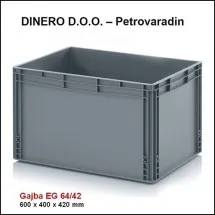 PLASTIČNE GAJBE  Gajba EG 6442  60 x 40 x 42 cm - Dinero - 2