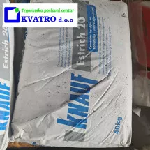 KNAUF ESTRICH 20  Cementna košuljica - Farbara Kvatro - 1