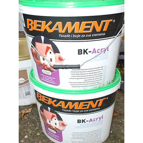 BK-ACRYL - BEKAMENT - Strukturna podloga za akrilne maltere i boje - Farbara Kolaž - 1