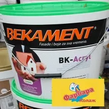 BK-ACRYL - BEKAMENT - Strukturna podloga za akrilne maltere i boje - Farbara Kolaž - 2