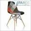 Moderna Stolica Charlie Patchwork FAROS - Salon nameštaja Faros - 1