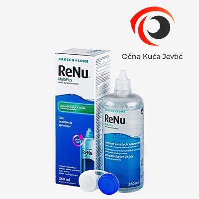 Rastvor za održavanje mekih kontaktnih sočiva  ReNu MultiPlus 360 ml - Očna kuća Jevtić - 1