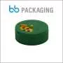 PLASTIČNI ZATVARAČI  OSZ38 začin zelenižuti sa četiri rupe bez Al folije B8OS028 - BB Packaging - 1