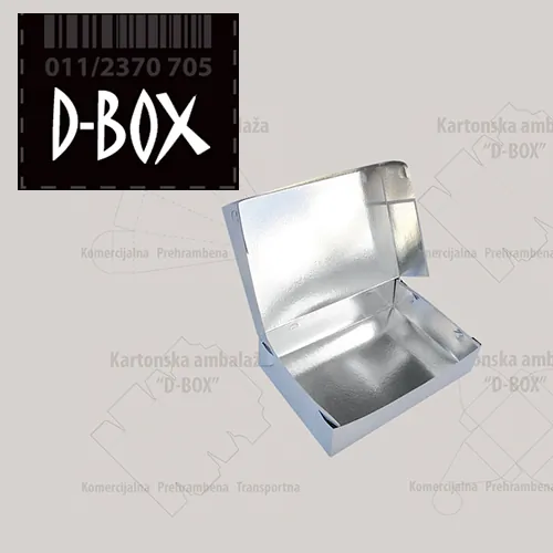 Kutija za rostilj 1kg D BOX AMBALAŽA - D BOX Ambalaža - 2