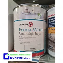 PERMA WHITE  ZINSSER  Unutrašnja boja - Farbara Kvatro - 1