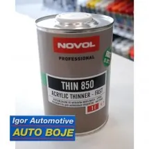THIN 850  Acryl Thinner Fast  NOVOL  Rastvarač - Auto boje Igor Automotive - 2