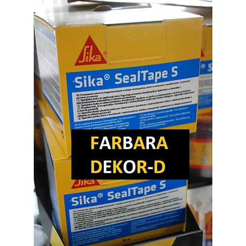 SEAL TAPE-S SIKA Hidroizolaciona zaptivna traka - Farbara Dekor D - 1