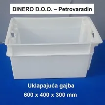 PLASTIČNE LODNE  Uklapajuće lodne 600x400x300 cm - Dinero - 3