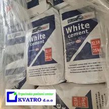 EUROCEM WHITE CEMENT  Beli cement - Farbara Kvatro - 1