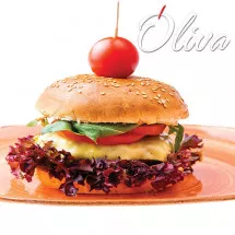 BURGER OD KINOE I PASULJA - Restoran Oliva - 1