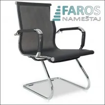 Konferencijska Stolica Bob Mesh Club FAROS - Salon nameštaja Faros - 1