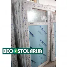 PVC SOBNA VRATA STAKLO PANEL  1000x2000 - Beo Stolarija - 1