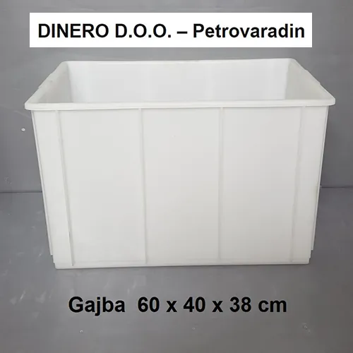 PLASTIČNE GAJBE  Gajba 60x40x38 cm - Dinero - 1