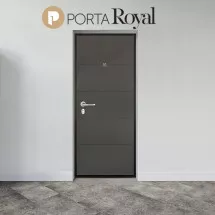 Sigurnosna vrata  ANTRACIT  Bez opšivke - Porta Royal - 2