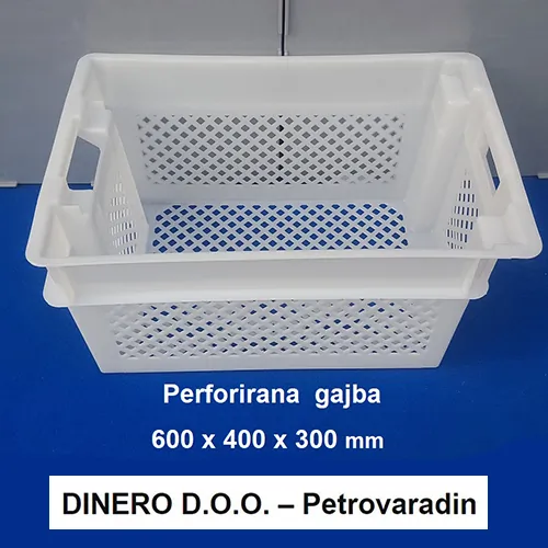 PLASTIČNE LODNE  Perforirana lodna 600x400x300 cm - Dinero - 2