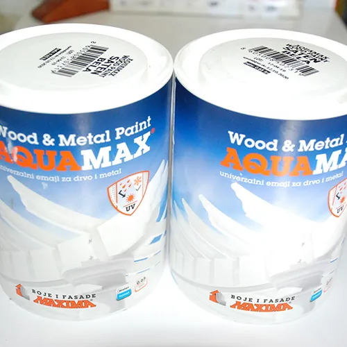 AQUAMAX WOOD & METAL PAINT MAXIMA Univerzalni emajl za drvo i metal - Kum 1 boje i lakovi - 2