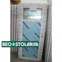 PVC SOBNA VRATA STAKLO PANEL  900x2000 - Beo Stolarija - 1