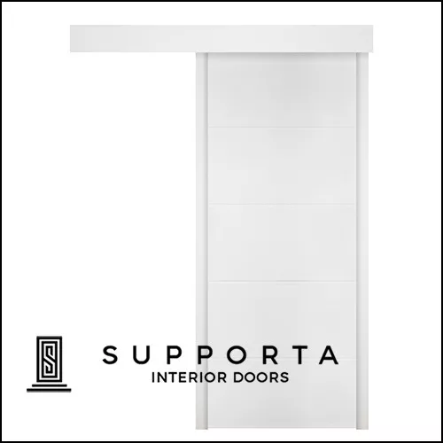 Sobna vrata farbana  klizna bela boja - Supporta Interior Doors - 1