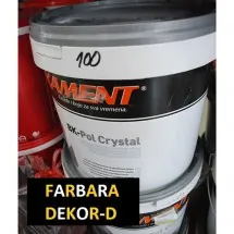 BK-POL CRYSTAL BEKAMENT 15l Akrilna vodoperiva boja za unutrašnje zidove - Farbara Dekor D - 1