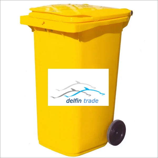 Medicinski žuti kontejner od 240 litara DELFIN TRADE - Delfin trade - 1