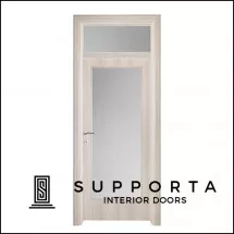 Sobna vrata 3D  P3 nadsvetlo beljeni hrast vertikalni - Supporta Interior Doors - 1
