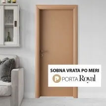 Sobna vrata SIENA  Natur hrast  model 1 - Porta Royal - 1