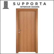 Sobna vrata 3D  P1 svetli hrast vertikalni - Supporta Interior Doors - 1