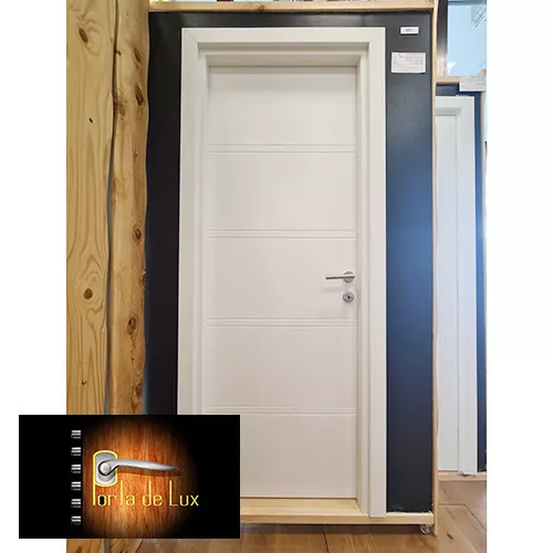 Sobna vrata MDF  Basic sa kaneluromravna - Sobna vrata Porta De Lux - 2