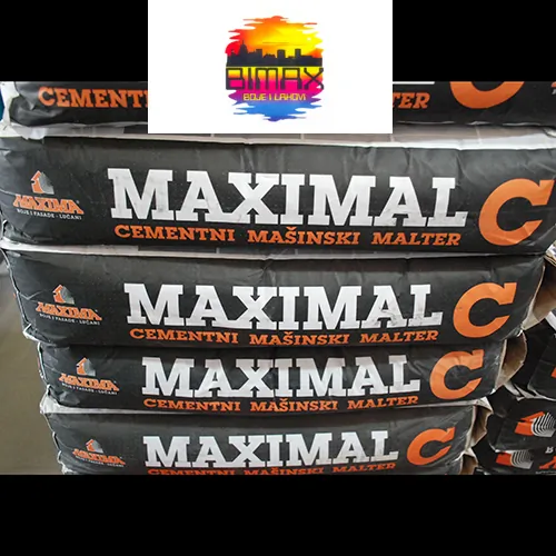 MAXIMAL C - MAXIMA - Cementni mašinski malter - Farbara Bimax - 1