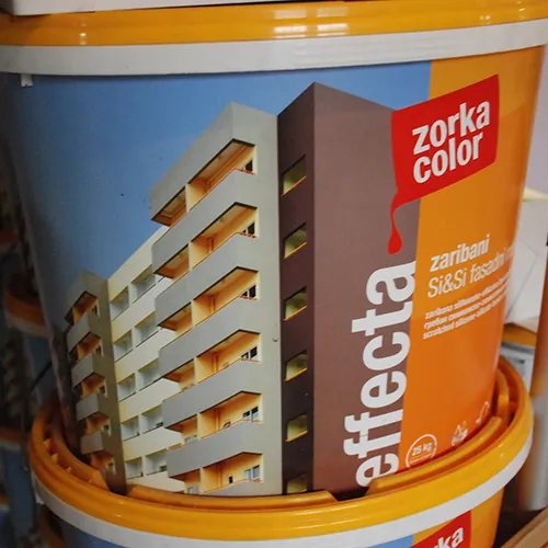 EFFECTA - ZORKA COLOR - Zaglađeni akrilni fasadni malter - Farbara Kolaž - 2