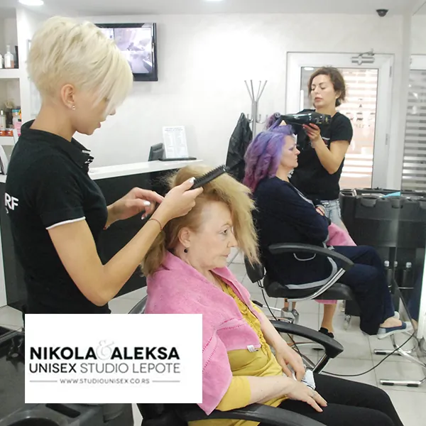 Šišanje i feniranje NIKOLA & ALEKSA - Nikola & Aleksa Unisex Studio lepote - 2