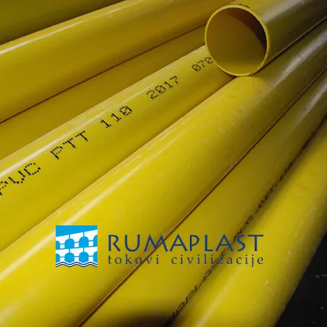 PVC cevi za zaštitu telekomunikacionih kablova RUMAPLAST - Rumaplast - 1
