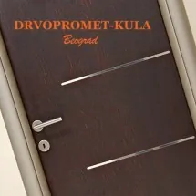 Sobna vrata Hrast Inox DRVOPROMET KULA - Drvopromet Kula - 1