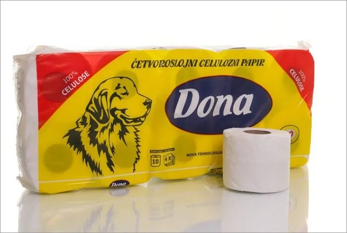 Papirna konfekcija Dona - TOALET PAPIR - 1