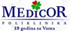 Poliklinika Medicor logo