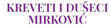 Kreveti i dušeci Mirković logo